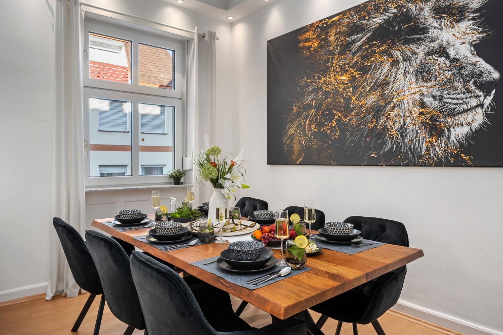 Ferienwohnung Blassdoerfer - Modernes Apartment In Bester Lage Und 93 Qm2 Бад-Киссинген Экстерьер фото