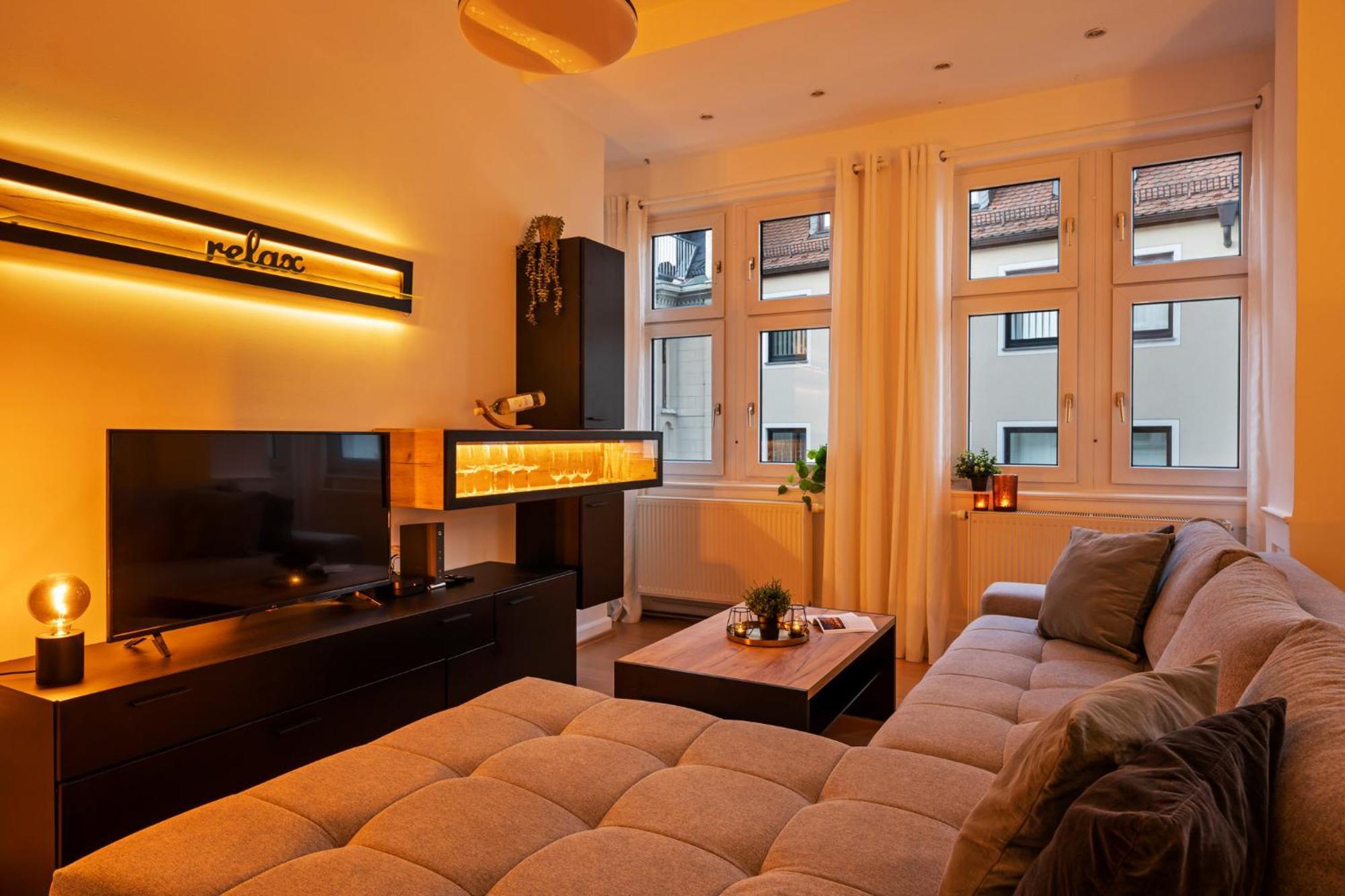 Ferienwohnung Blassdoerfer - Modernes Apartment In Bester Lage Und 93 Qm2 Бад-Киссинген Экстерьер фото