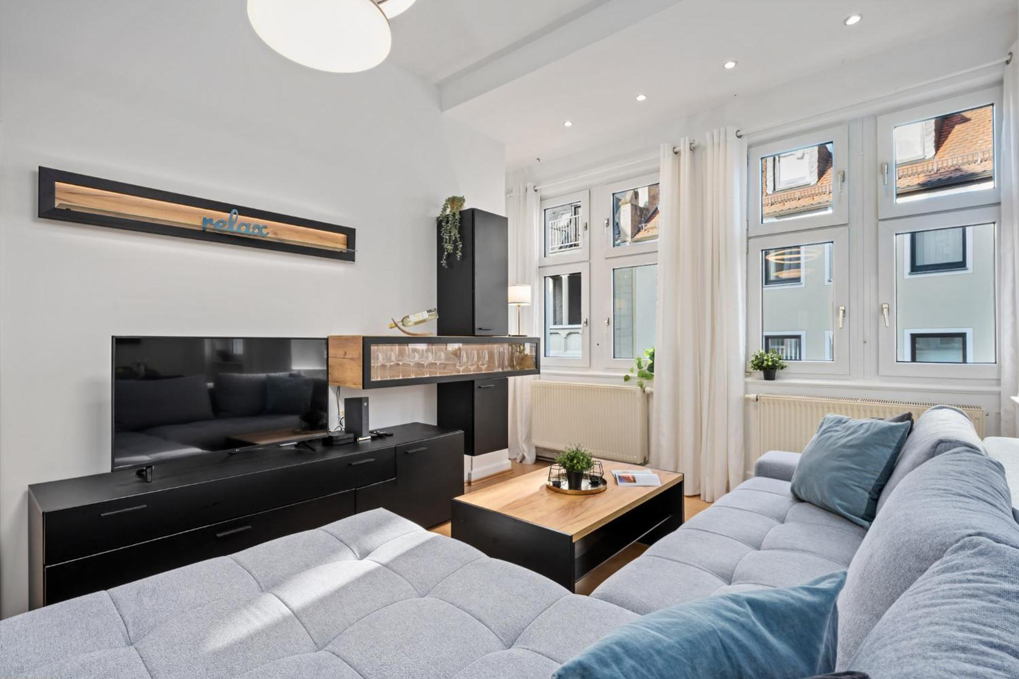 Ferienwohnung Blassdoerfer - Modernes Apartment In Bester Lage Und 93 Qm2 Бад-Киссинген Экстерьер фото