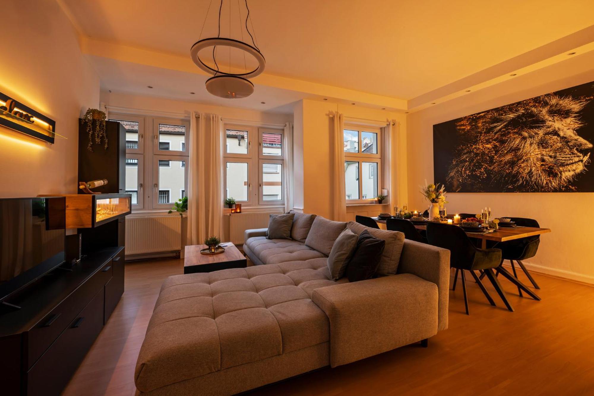 Ferienwohnung Blassdoerfer - Modernes Apartment In Bester Lage Und 93 Qm2 Бад-Киссинген Экстерьер фото